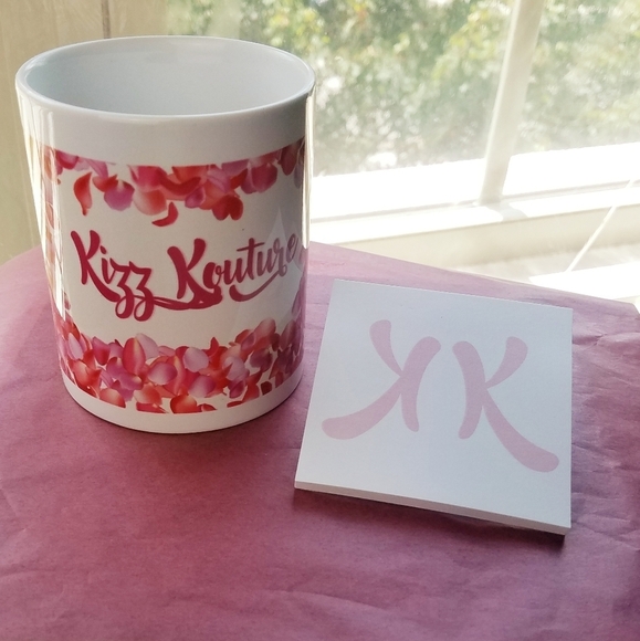 Kizz Kouture logo‎ monogrammed mug - Picture 2 of 9